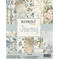   Scrapbook papírkészlet 6" (15 cm) - Journey - Reprint Paper Pack (25 ív)