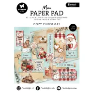   Studio Light Cozy Christmas Papírkészlet Mini Paper Pad A7 24 lap
