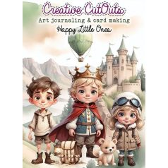   Kivágóív tömb A4 - Happy Little Ones - Creative CutOuts (10 lap)