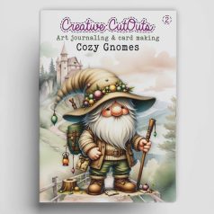   Kivágóív tömb A4 - Cozy Gnomes - Creative CutOuts (10 lap)