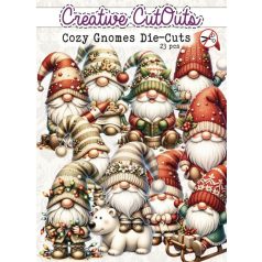  Kivágatok - Cozy Gnomes - Creative CutOuts Die-Cuts (1 csomag)