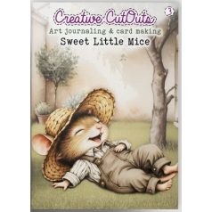   Kivágóív tömb A4 - Sweet Little Mice - Creative CutOuts (10 lap)