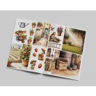 Kivágóív tömb A4 - Sweet Little Mice - Creative CutOuts (10 lap)