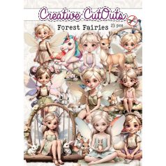   Kivágatok - Forest Fairies - Creative CutOuts Die-Cuts (1 csomag)
