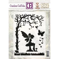   Stencil A5 - Forest Fairies Magical Forest - Creative CutOuts (1 csomag)