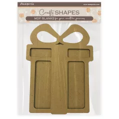   Stamperia Candy Christmas MDF alap  Gift Crafty Shapes MDF BLANKS (1 db)