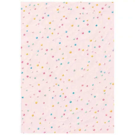 Stamperia Candy Christmas Rízspapír készlet A6 Air balloons Rice Paper Backgrounds (8 ív)