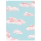 Stamperia Candy Christmas Rízspapír készlet A6 Air balloons Rice Paper Backgrounds (8 ív)