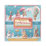   Stamperia Candy Christmas Papírkészlet 8" (20 cm) Single Face Maxi Paper Pack (22 ív)