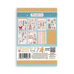 Stamperia Candy Christmas Washi matrica Washi Pad (8 ív)