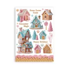 Stamperia Candy Christmas Washi matrica Washi Pad (8 ív)