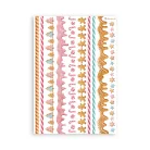 Stamperia Candy Christmas Washi matrica Washi Pad (8 ív)