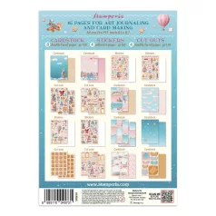   Stamperia Candy Christmas  Junk Journal Stickers, Cut-Outs, Backgrounds (1 csomag)