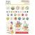 Simple Stories Say Cheese Classic Pooh Birthday Díszítőelem Decorative Brads (1 csomag)