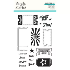   Simple Stories Fun Times Szilikonbélyegző Clear Stamps (1 csomag)