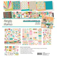   Simple Stories Fun Times Scrapbook papírkészlet 12" (30 cm) Collector's Essential Kit (1 csomag)