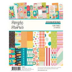   Simple Stories Fun Times Papírkészlet 6"x8" Paper Pad (24 lap)