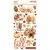 Simple Stories Simple Vintage Autumn Breeze Chipboard matrica Chipboard Stickers  (1 ív)