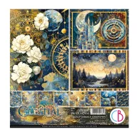   Ciao Bella Celestial Scrapbook papírkészlet 8" (20 cm) Paper Pad (12 ív)