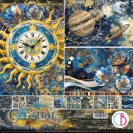   Ciao Bella Celestial Scrapbook papírkészlet 12" (30 cm) Patterns Pad (8 ív)