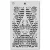 Ciao Bella Celestial Stencil 5"x8" (13x20cm) Tikal  Texture Stencil (1 db)