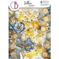   Ciao Bella Celestial Vellum papírkészlet A4 Vellum Paper Patterns (6 ív)
