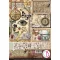 Ciao Bella Cabinet of Curiosities Papírkészlet A4 Creative Pad (9 ív)