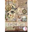 Ciao Bella Cabinet of Curiosities Papírkészlet A4 Creative Pad (9 ív)