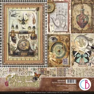   Ciao Bella Cabinet of Curiosities Scrapbook papírkészlet 12" (30 cm) Paper Pad (12 ív)