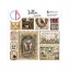 Ciao Bella Cabinet of Curiosities Vellum papírkészlet 6" (15cm) Vellum Paper Patterns (6 ív)