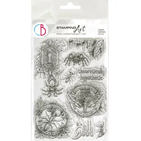 Ciao Bella Cabinet of Curiosities Szilikonbélyegző  It's all Good Clear Stamp Set (1 csomag)