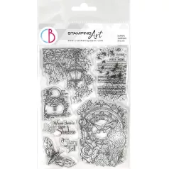   Ciao Bella Cabinet of Curiosities Szilikonbélyegző The Raven Clear Stamp Set (1 csomag)