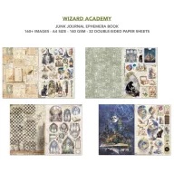   Ciao Bella Wizard Academy Kivágóív készlet A4 Ephemera Book (32 ív)