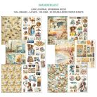 Ciao Bella Wanderlust Kivágóív készlet A4 Ephemera Book (32 ív)