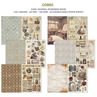   Ciao Bella Codex Kivágóív készlet A4 Ephemera Book (32 ív)