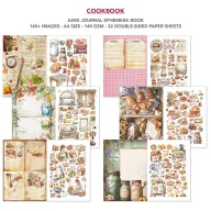   Ciao Bella Cookbook Kivágóív készlet A4 Ephemera Book (32 ív)