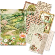   Ciao Bella Woodland Party Rizspapír A5  Rice Paper Mix (8 ív)