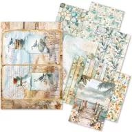 Ciao Bella Summer Days Rizspapír A5  Rice Paper Mix (8 ív)