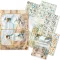 Ciao Bella Summer Days Rizspapír A5  Rice Paper Mix (8 ív)