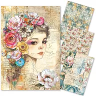   Ciao Bella Quintessential Rizspapír A4  Mixed Media rice paper (4 ív)