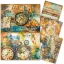 Ciao Bella Past Time Rizspapír A4  Mixed Media rice paper (4 ív)