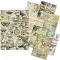 Ciao Bella Time Capsule Papírkészlet A5 Craftmix Paper Pack - Tissue & Vellum Variety (8 ív)