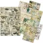 Ciao Bella Time Capsule Papírkészlet A5 Craftmix Paper Pack - Tissue & Vellum Variety (8 ív)