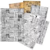 Ciao Bella Newspapers Selyempapír A5  Tissue Paper (24 ív)