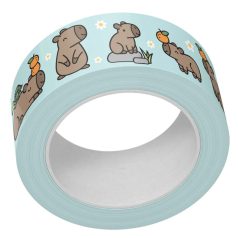   Lawn Fawn Capybaras! Dekorációs ragasztószalag LF3755 Washi Tape (1 db)