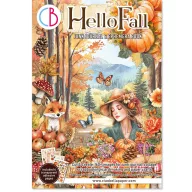   Ciao Bella Hello Fall Kivágóív készlet A4 Junk Journal Ephemera Book (32 ív)