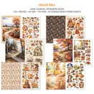 Ciao Bella Hello Fall Kivágóív készlet A4 Junk Journal Ephemera Book (32 ív)