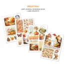 Ciao Bella Hello Fall Kivágóív készlet A4 Junk Journal Ephemera Book (32 ív)