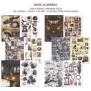 Ciao Bella Dark Academia Kivágóív készlet A4 Junk Journal Ephemera Book (32 ív)