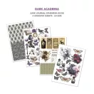 Ciao Bella Dark Academia Kivágóív készlet A4 Junk Journal Ephemera Book (32 ív)